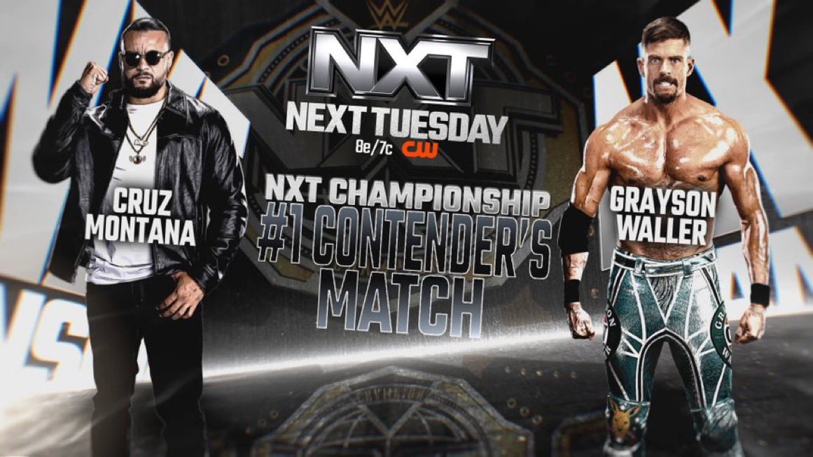 Number one contender's match set for next week's NXT