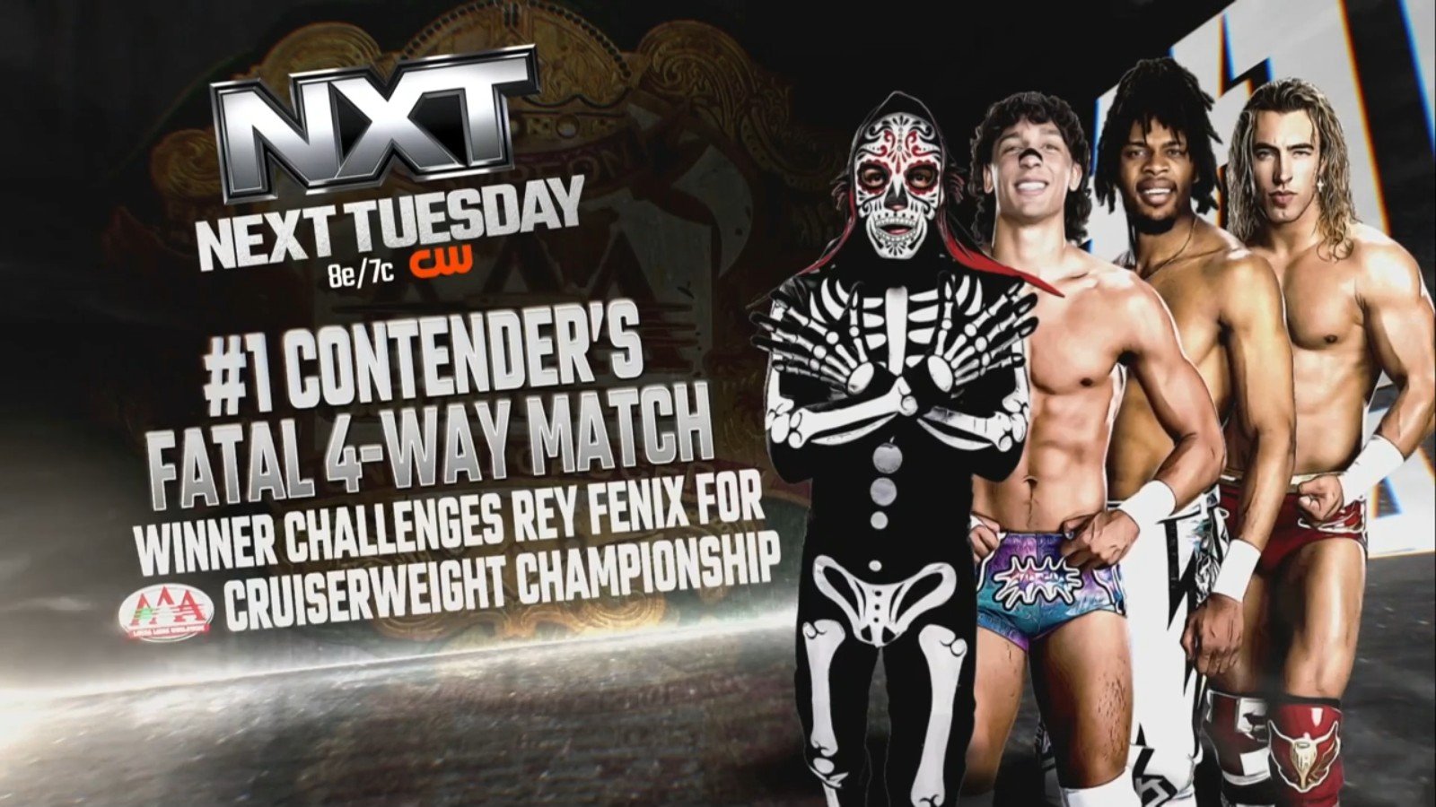 Fatal four-way number one contender's match set for next week's WWE NXT