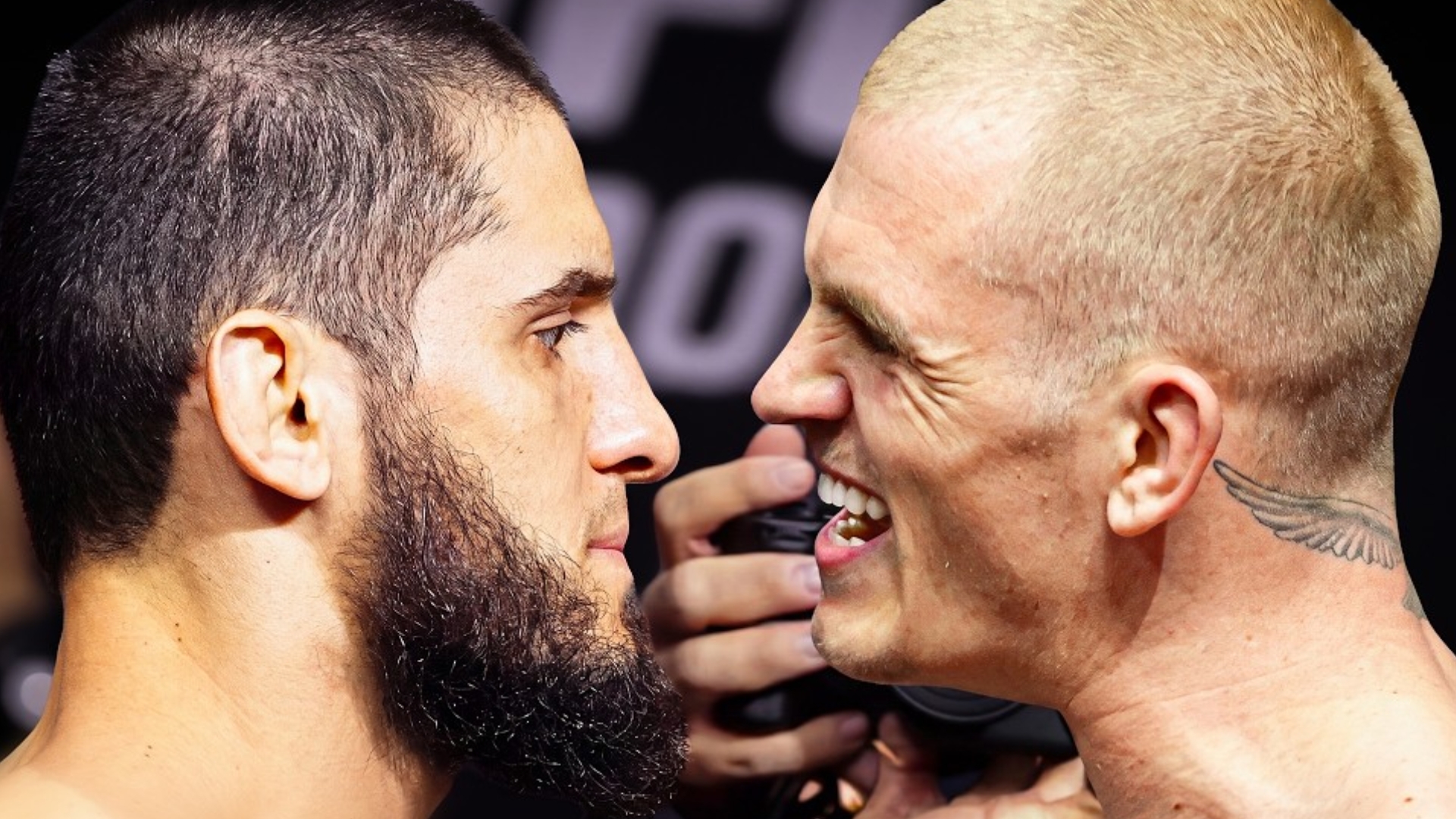 Ian Garry Islam Makhachev Faceoff UFC on YouTube