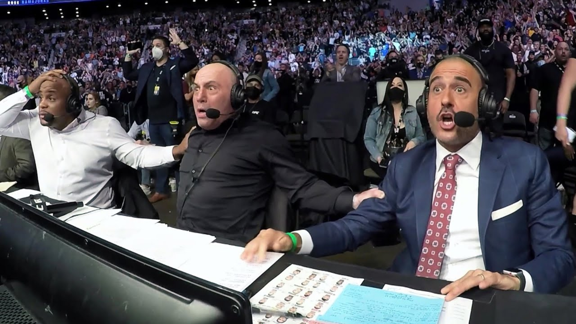 UFC 330 commentary team confirmed including Joe Rogan at the desk