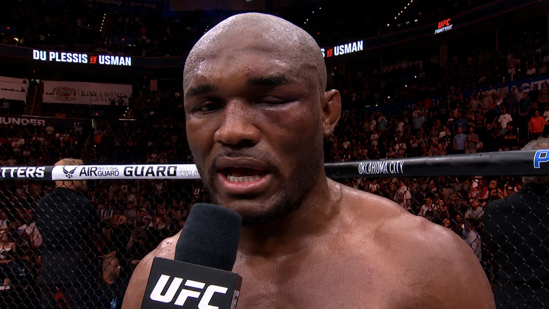 Kamaru Usman UFC Oklahoma