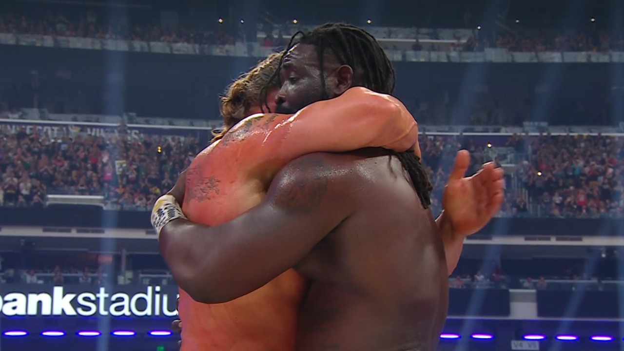 Oba Femi 'did not see' post-match endorsement from Brock Lesnar coming at WWE SummerSlam