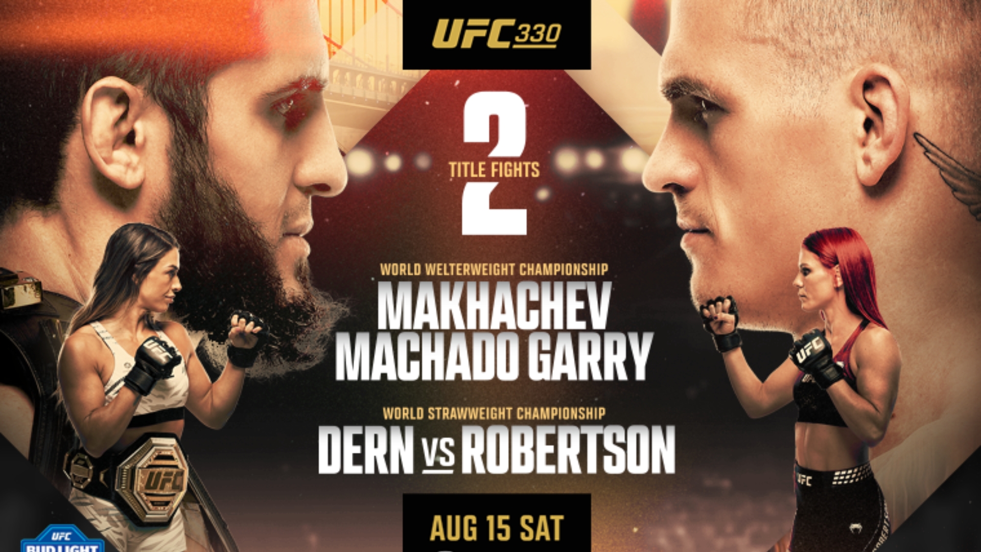 UFC 330 Start Times in US, UK, Australia and more