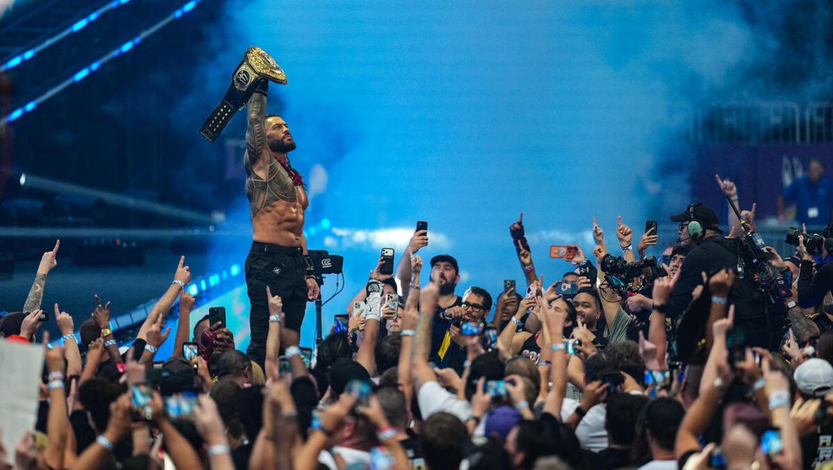 Demand for Roman Reigns title match at AAA Worlds Collide