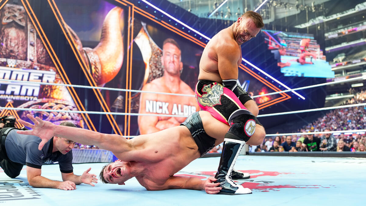 Nick Aldis Gunther WWE SummerSlam