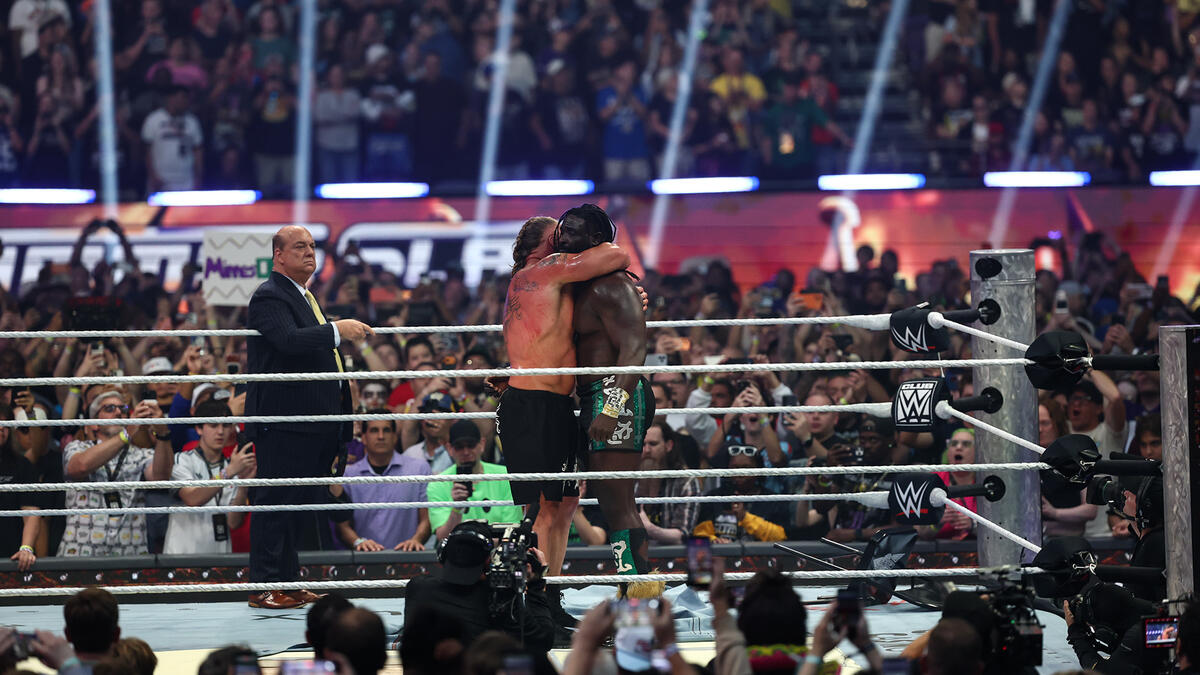 Brock Lesnar Oba Femi WWE SummerSlam