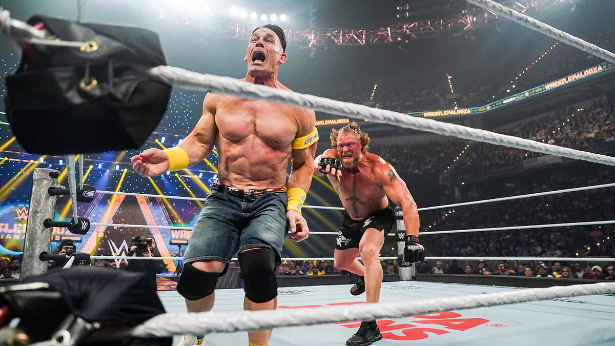 Brock Lesnar vs. John Cena WWE Wrestlepalooza